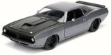 Auto Plymouth Barracuda 1973 Escala 1:24 Jada Toys JT-98236