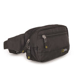 Canguro National Geographic Recovery Negro N14101.06 con RFID y Bolsillos Múltiples