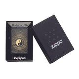 ENCENDEDOR ZIPPO NEGRO YING YANG 29423