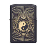 ENCENDEDOR ZIPPO NEGRO YING YANG 29423