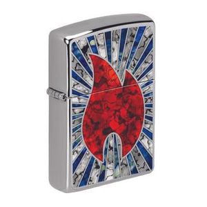 ENCENDEDOR ZIPPO PFF20 FUZION FLAME DESIGN 49431 ZIPPO