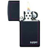 Encendedores Zippo SLM BLACK/Z-BRDR 1618ZB