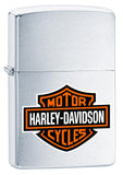 ENCENDEDOR ZIPPO HARLEY-DAVIDSON PLATA 200HD H252