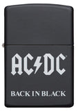 ENCENDEDOR ZIPPO AC-DC NEGRO 49015