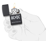 ENCENDEDOR ZIPPO AC-DC NEGRO 49015