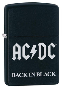 ENCENDEDOR ZIPPO AC-DC NEGRO 49015