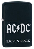 ENCENDEDOR ZIPPO AC-DC NEGRO 49015