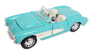 AUTO 1:24 CHEVROLET CORVETTE 1957 verde 31275