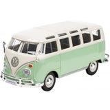 AUTO 1:25 VOLKSWAGEN VAN SAMBA rojo/beis 31956