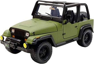 AUTO 1:24 JEEP WRANGLER 1992 verde militar 98132 JADA